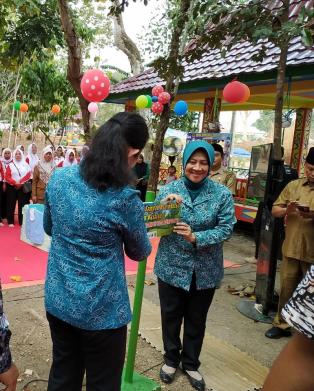 Peresmian Perpustakaan di Hutan Kota Pelangi Kabupaten Musi Rawas